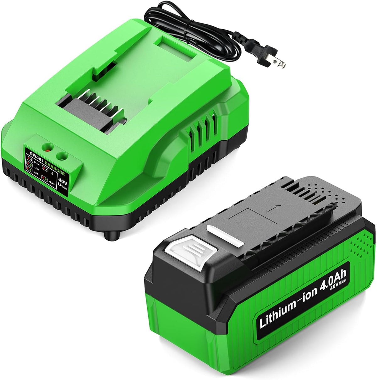 4.0Ah Replacement Battery and Charger W424