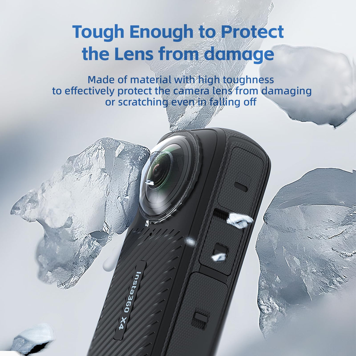 Aluminum Frame Cage Case Bag Glass Lens Guard Set Screen Protector Y2029