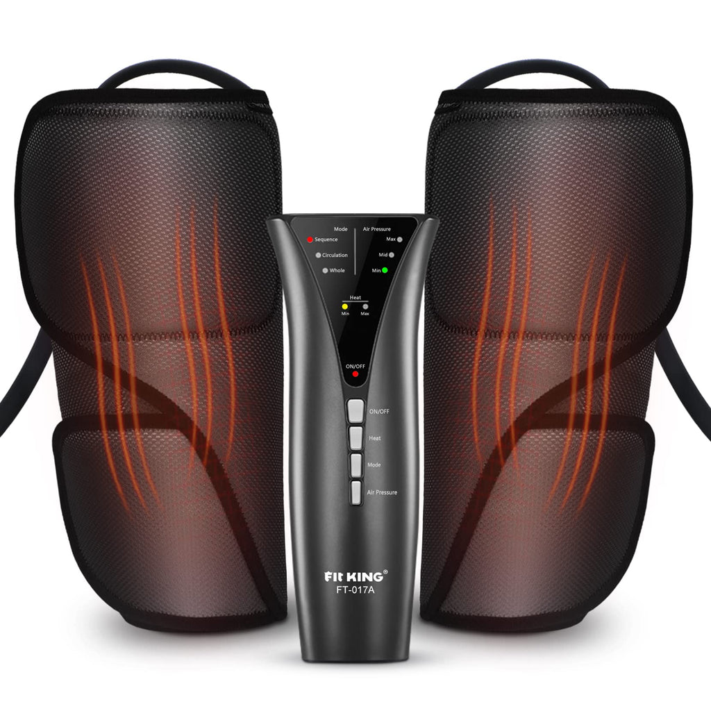 Air Compression Leg Massager with Heat K959035