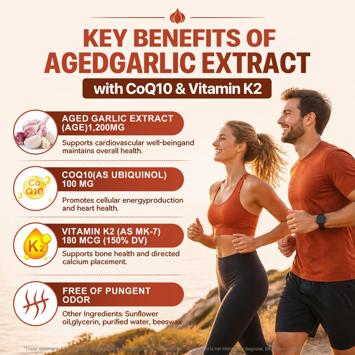 Aged Garlic Extract Softgels 1,200 mg 180 Softgels E31461