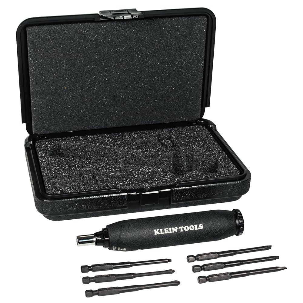 Screwdriver Set with Phillips Slotted Square Bits 6-Piece J7591