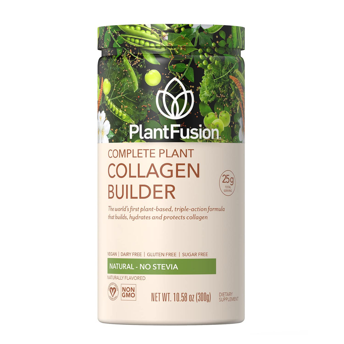 Vegan Collagen Protein Powder Unflavored 10.58 oz F858699