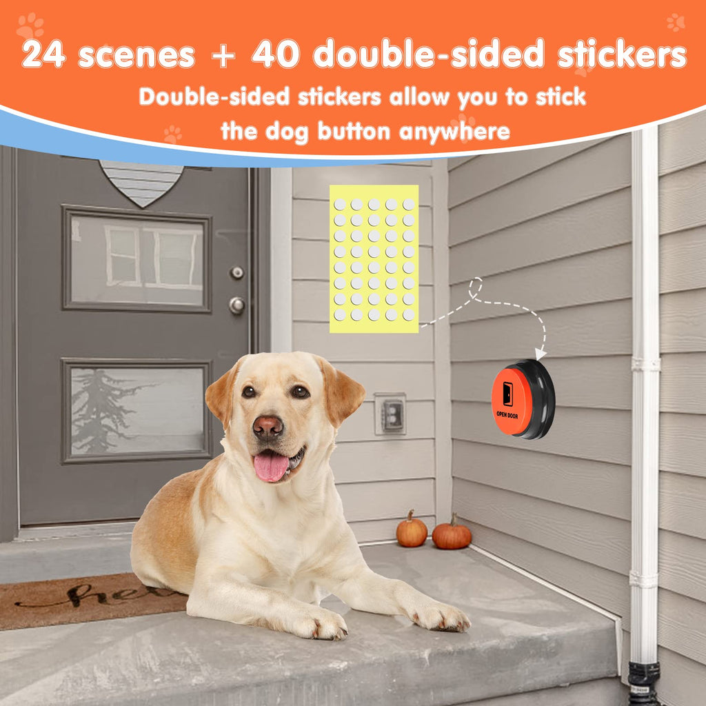 8 Recordable Sound Buttons Dog Training Toy B307998