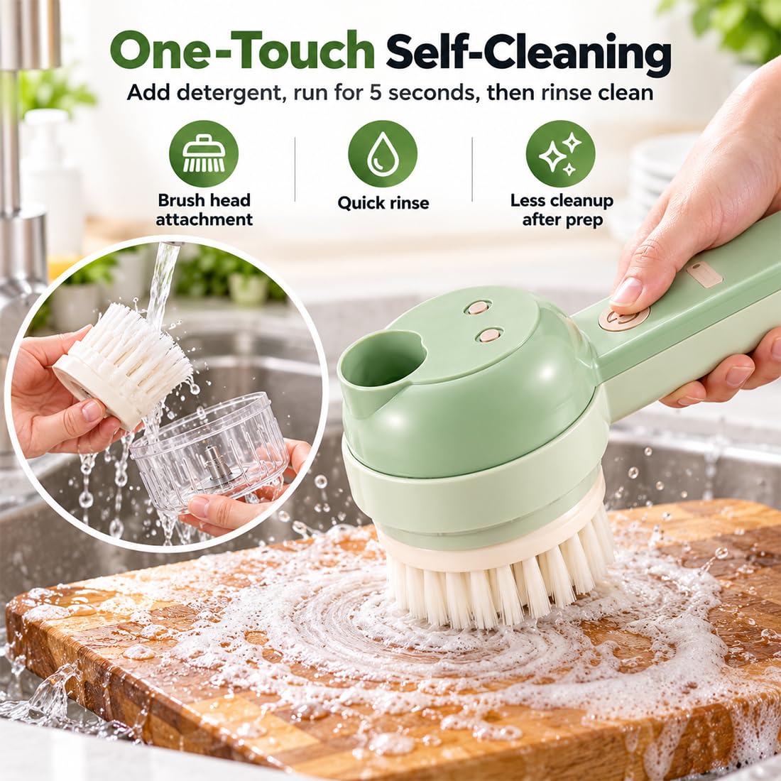 4 in 1 Wireless Electric Vegetable Chopper W84733