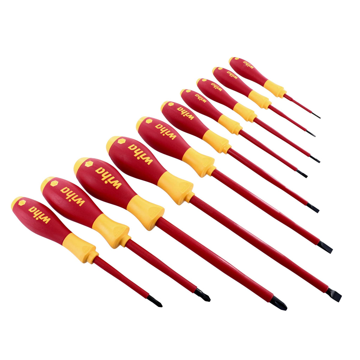Slotted Phillips Insulated Screwdriver Set 15 Piece P977835