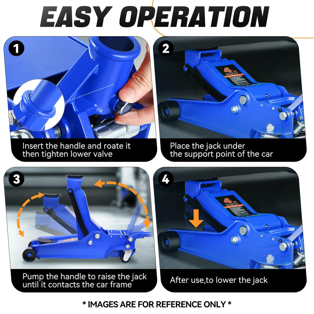 4 Ton Low Profile Floor Jack G6266