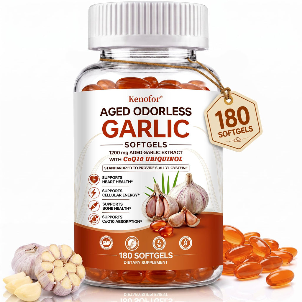Aged Garlic Extract Softgels 1,200 mg 180 Softgels E31461