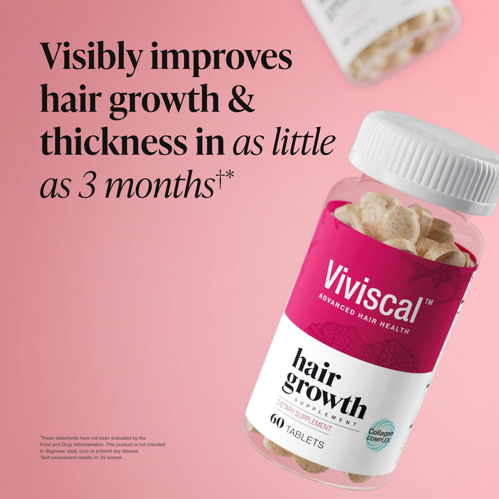 Hair Growth Supplements for Women, 60 Tablets P1100