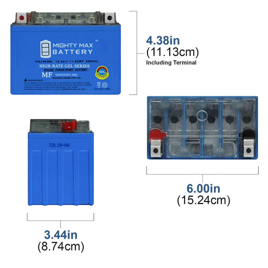 12V 11.2Ah Gel Battery Z560