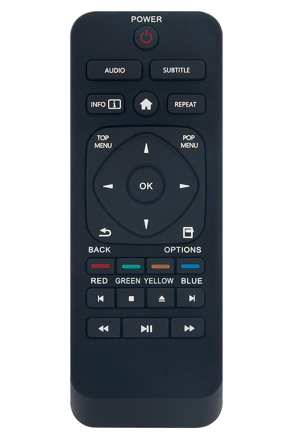 Remote Control for Philips 4K HD Blu-ray Player H173620