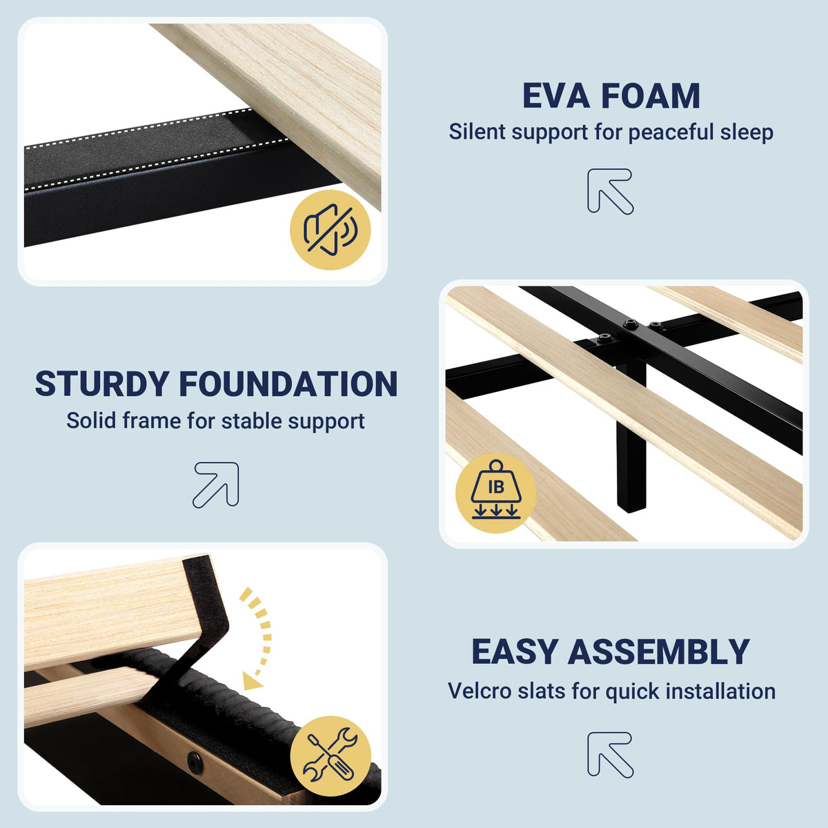 Queen Bed Frame with Adjustable Corduroy Headboard K723234