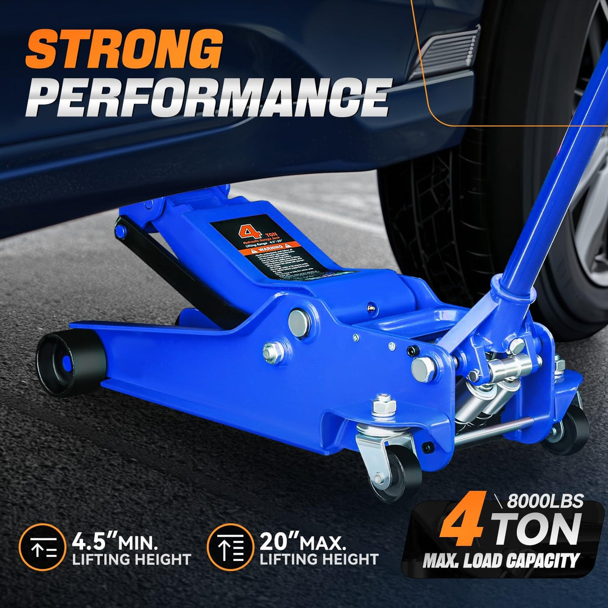 4 Ton Low Profile Floor Jack G6266