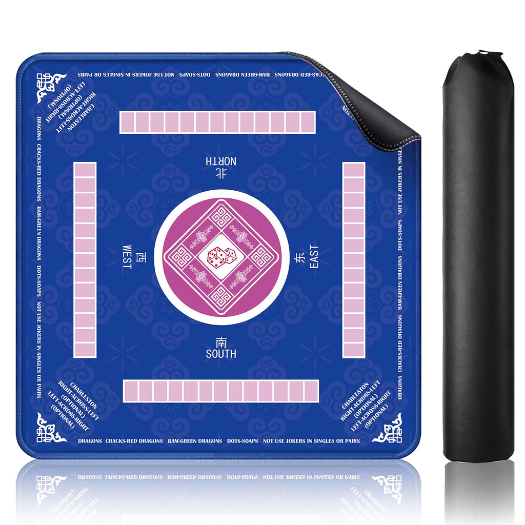 American Mahjong Game Set with Mat and Racks Q916257