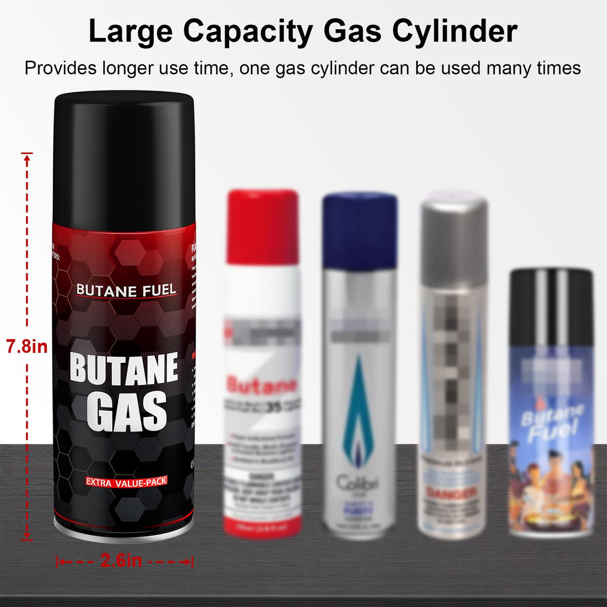 115 ML Butane Fuel Refill 3 Pack A422