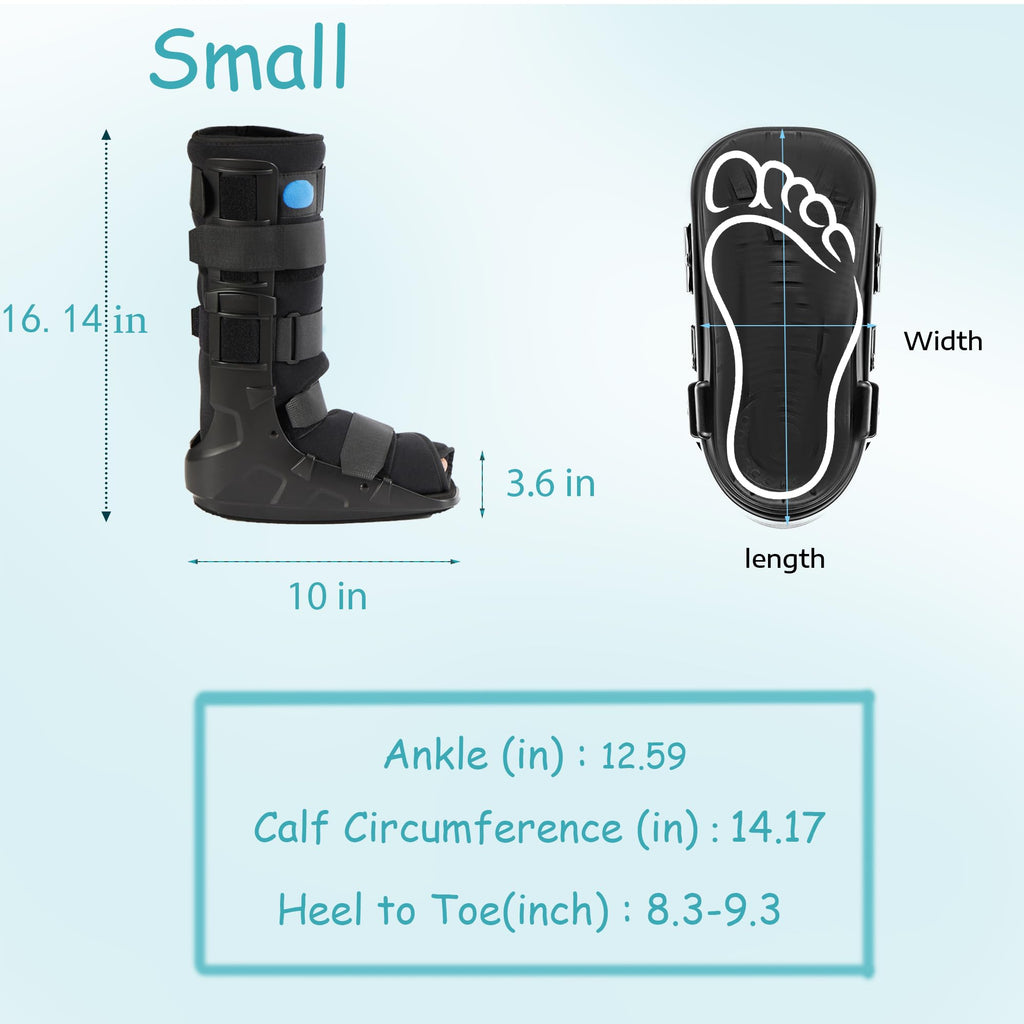 Tall Fracture Walking Boot with Air Bladders B51892