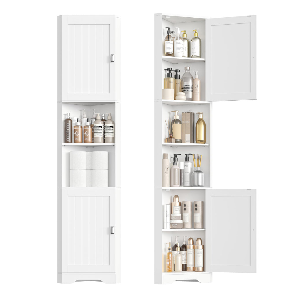 6-Tier Corner Storage Cabinet L950