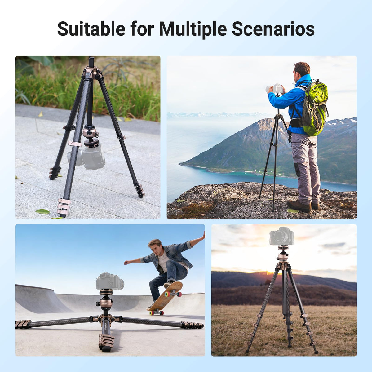 Carbon Fiber Travel Tripod T32509