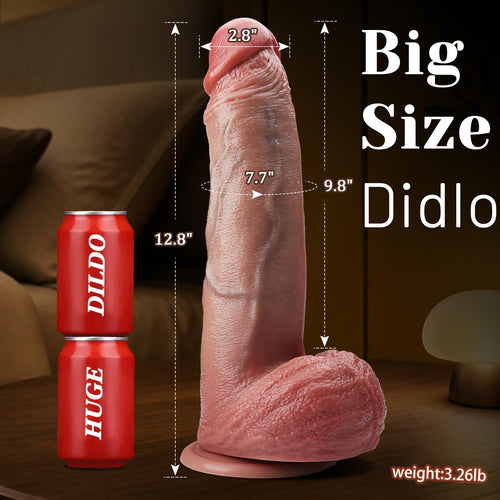 12.6 Inch Dual Density Dildo A12722
