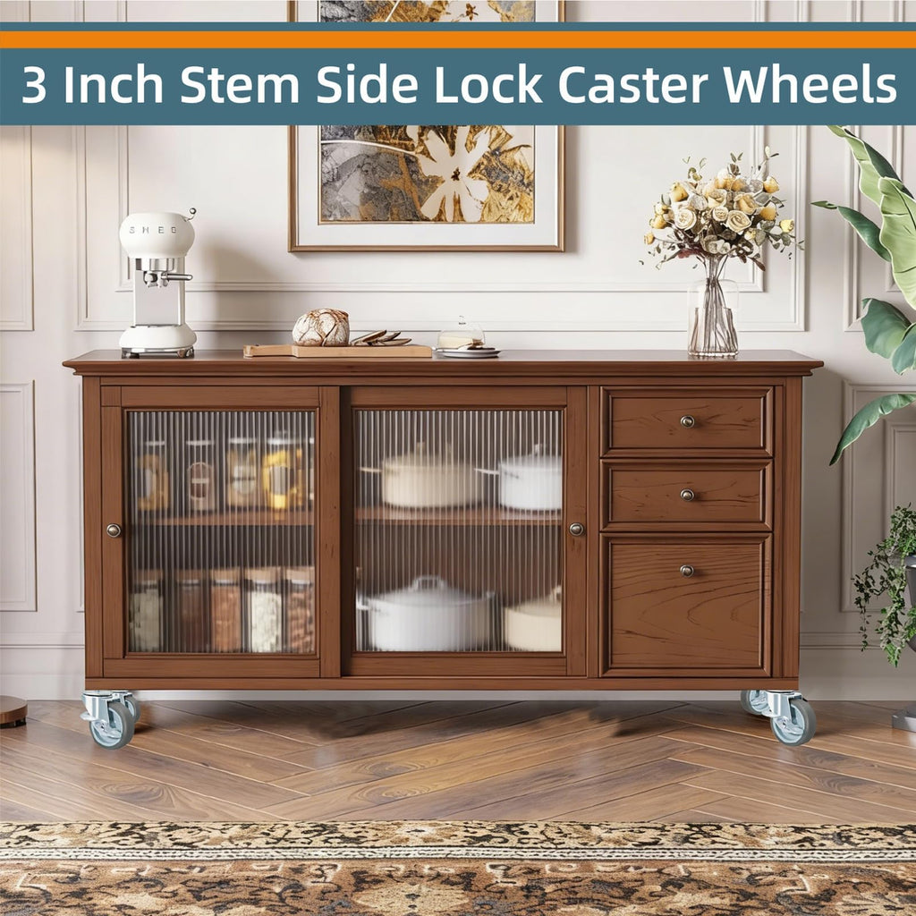 Set of 4 Stem Casters with Brake W650860