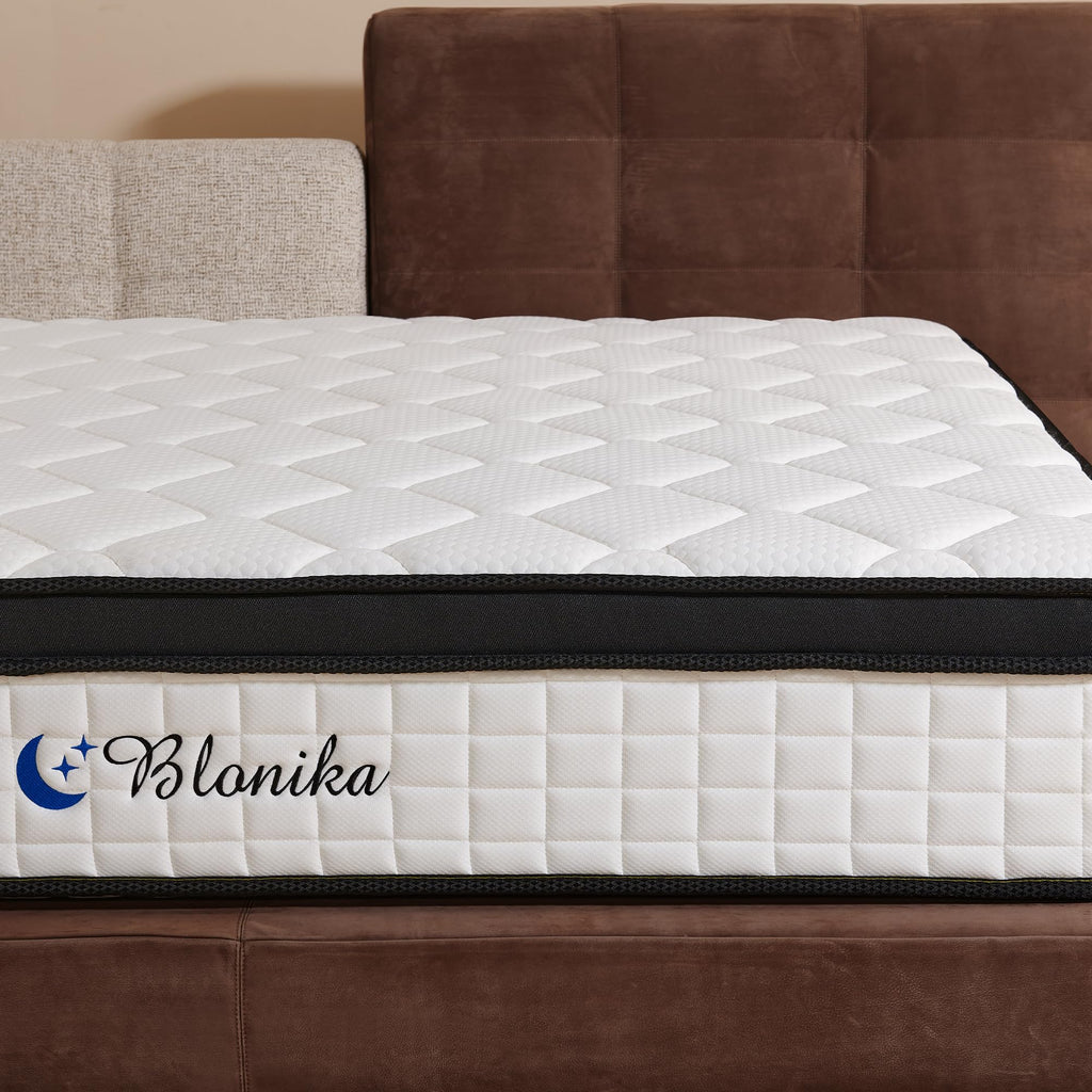 Full Size 12 Inch Memory Foam Pocket Spring Medium Firm Mattress L6302