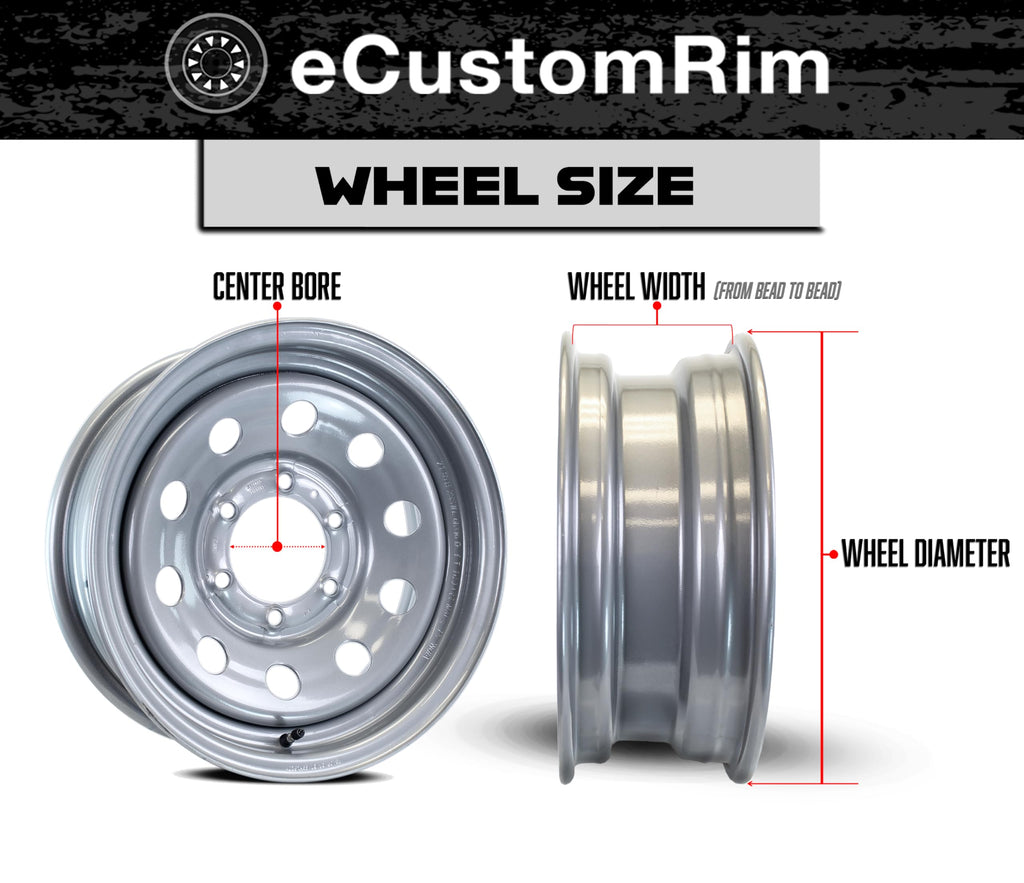 2-Pack Trailer Tire Rim Assembly 4.80-12 Load C 5 Lug N39685