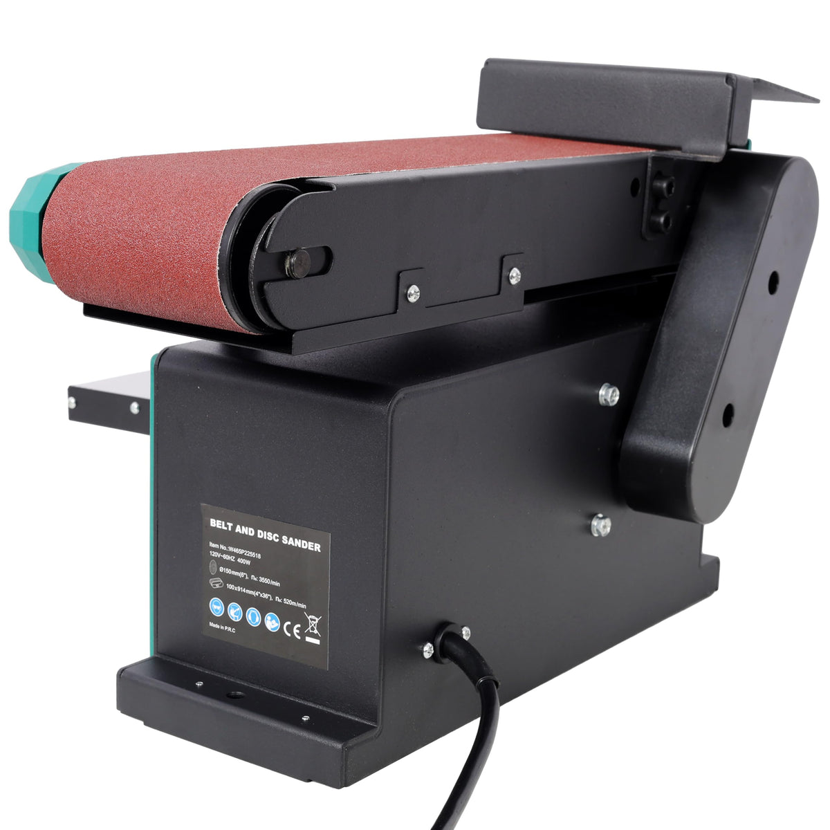 6" Disc & 4" x 36" Belt Benchtop Sander A664599