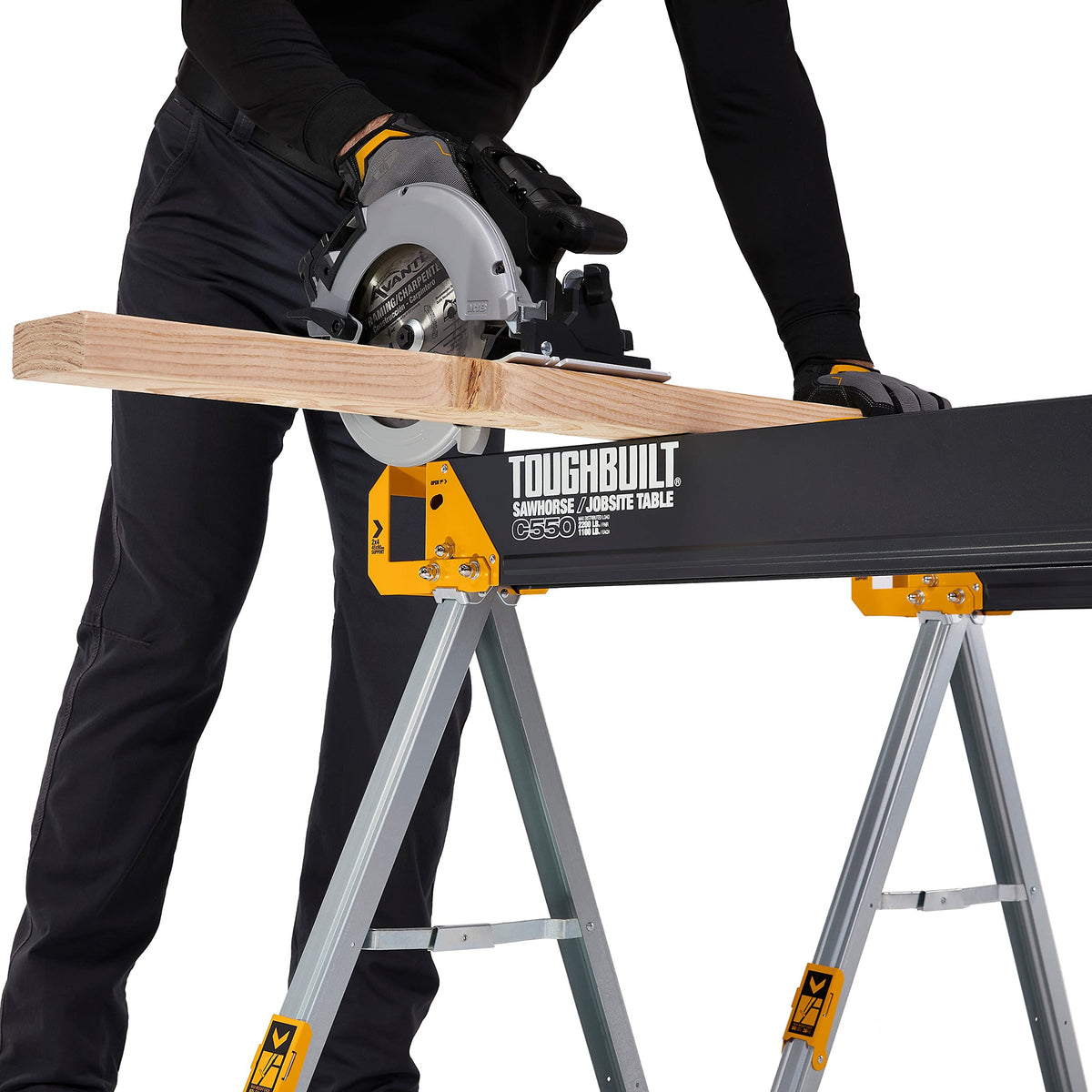 Folding Sawhorse & Jobsite Table 2-Pack G8850