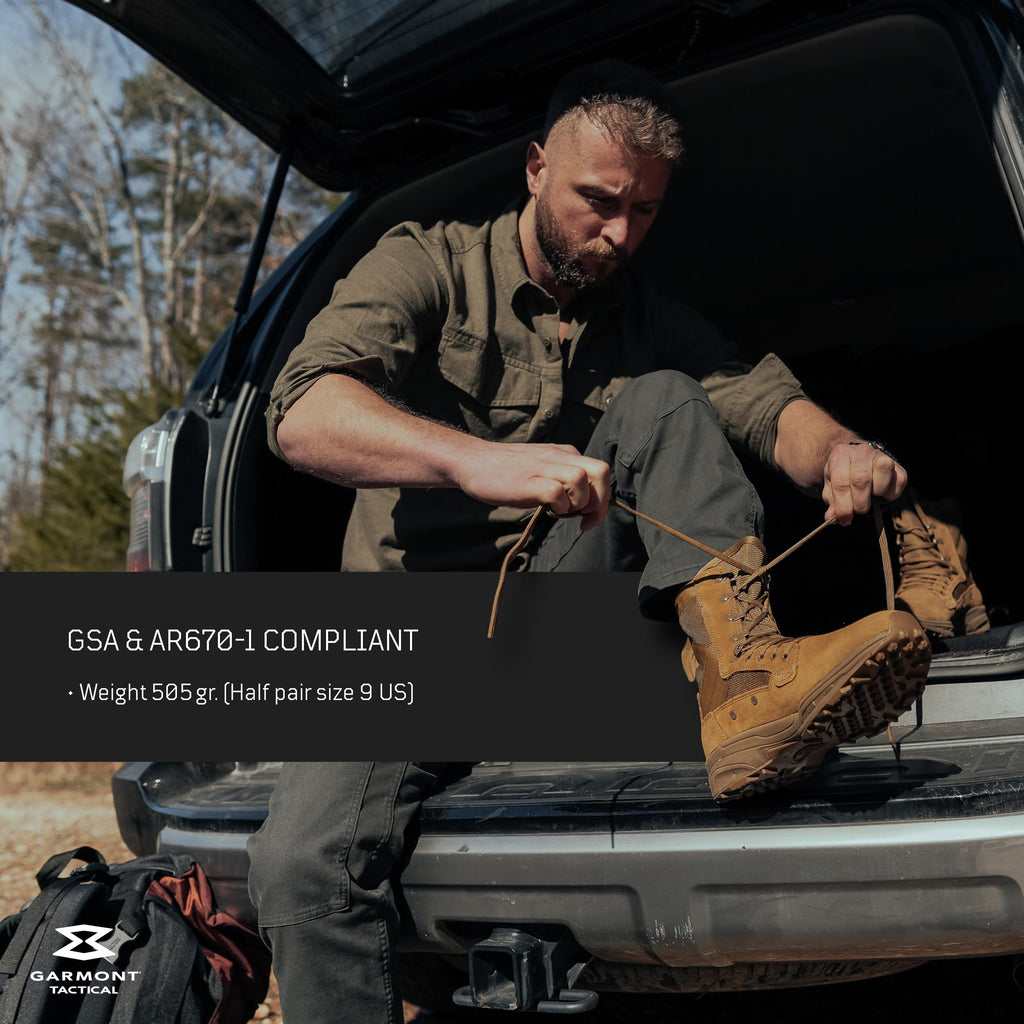 Coyote Suede Leather Tactical Boots B487818