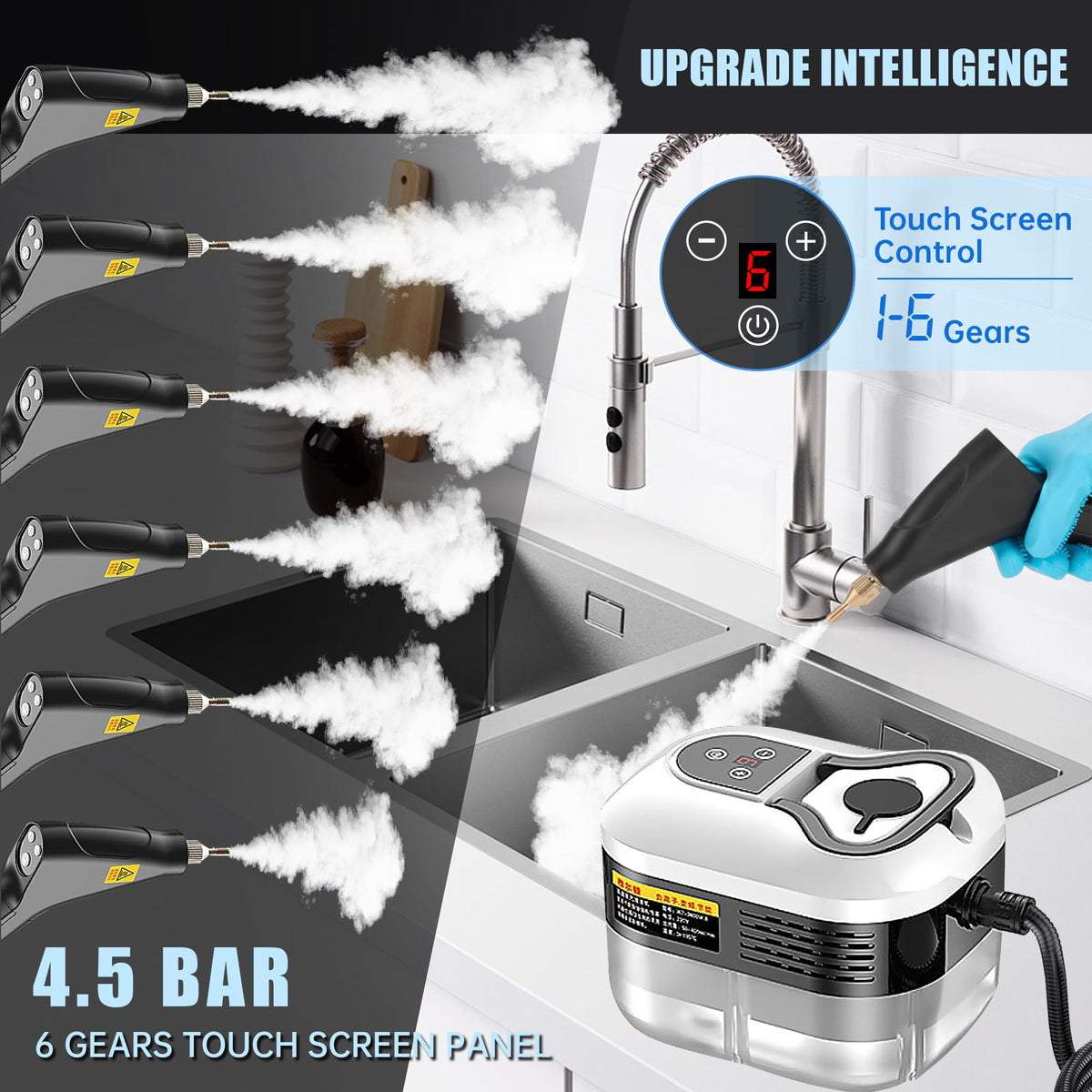 2500W Handheld Steam Cleaner X898