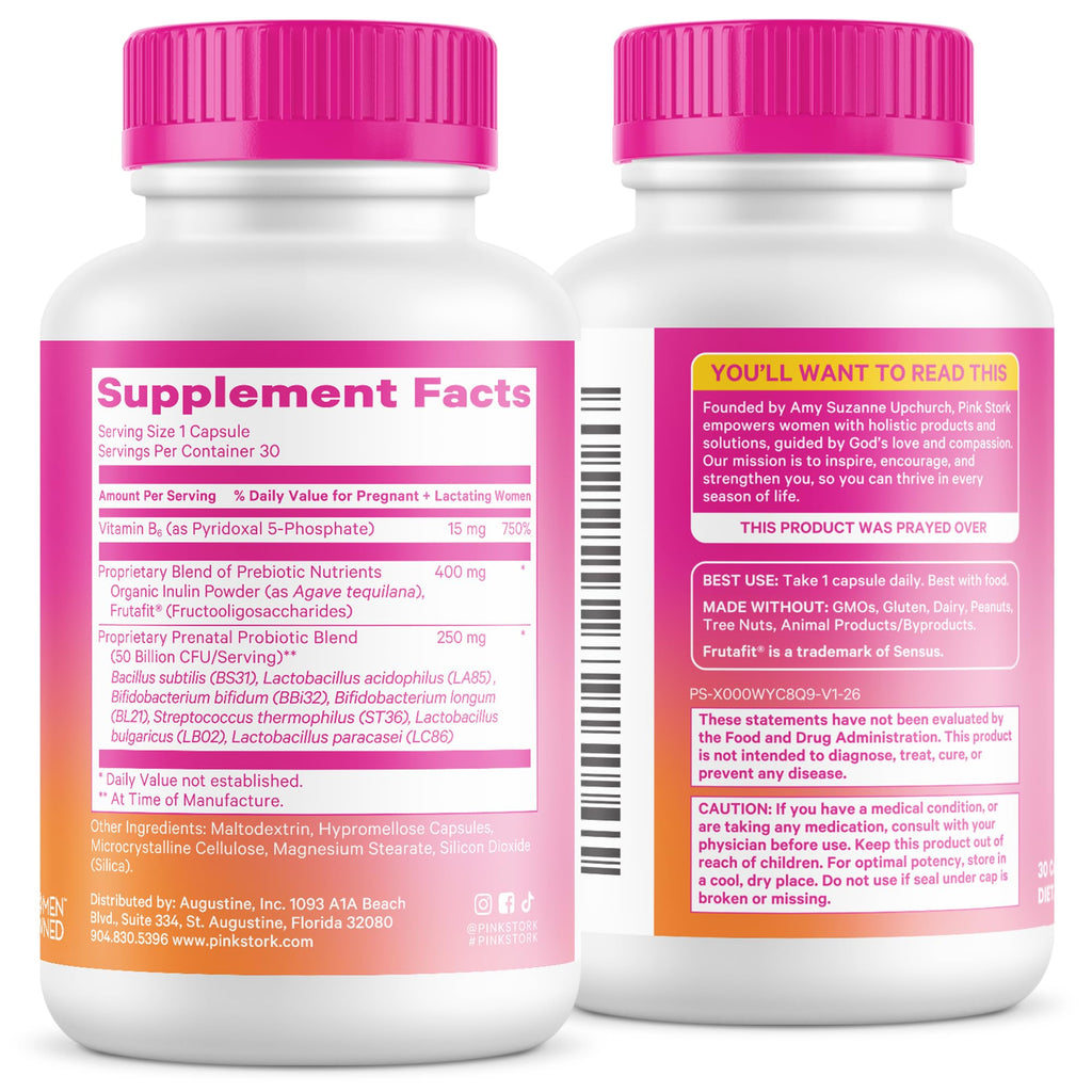 Prenatal Probiotic 50 Billion CFU 30 Capsules J678117