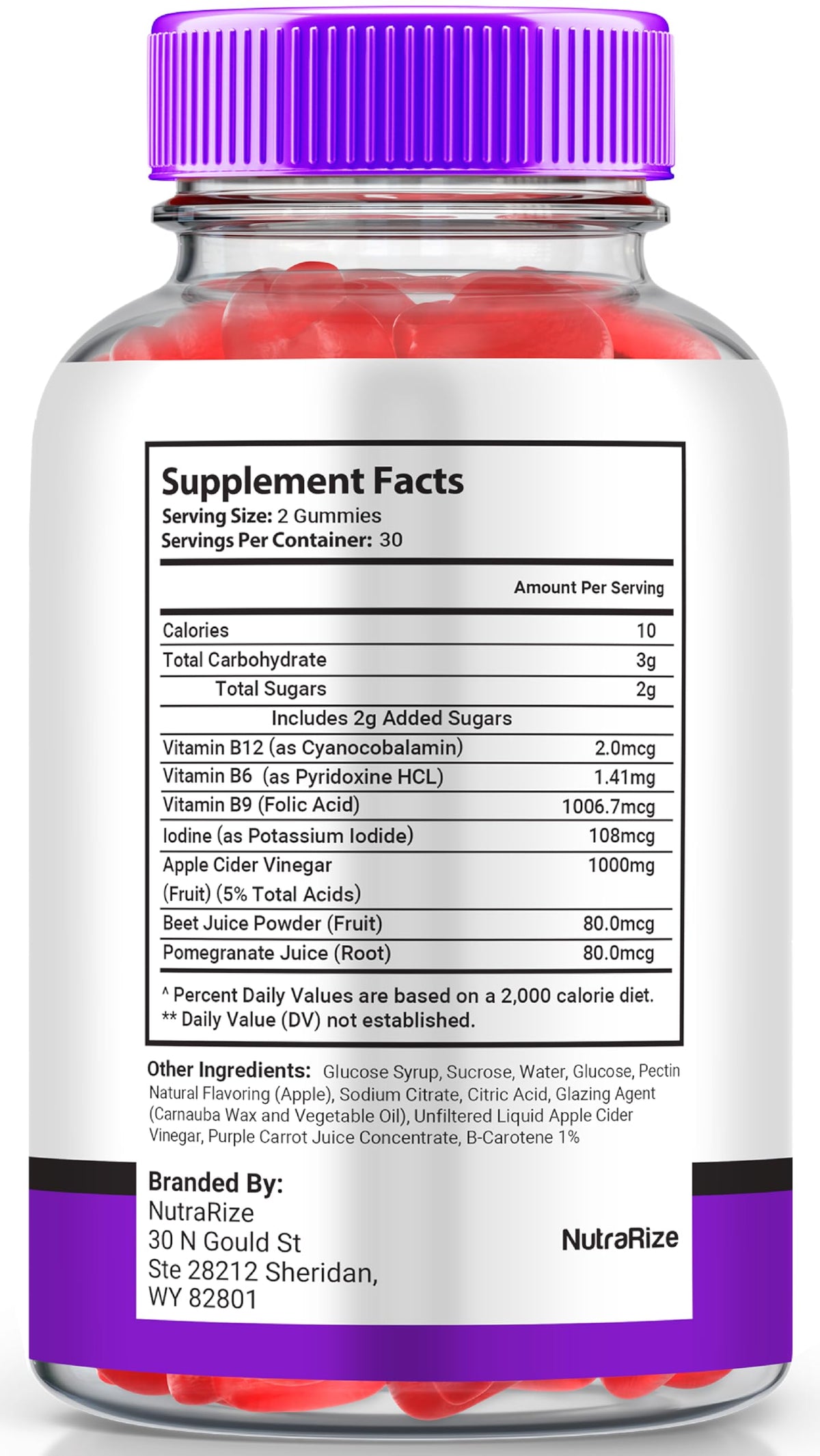All Natural Gummies 60 Gummies A76304