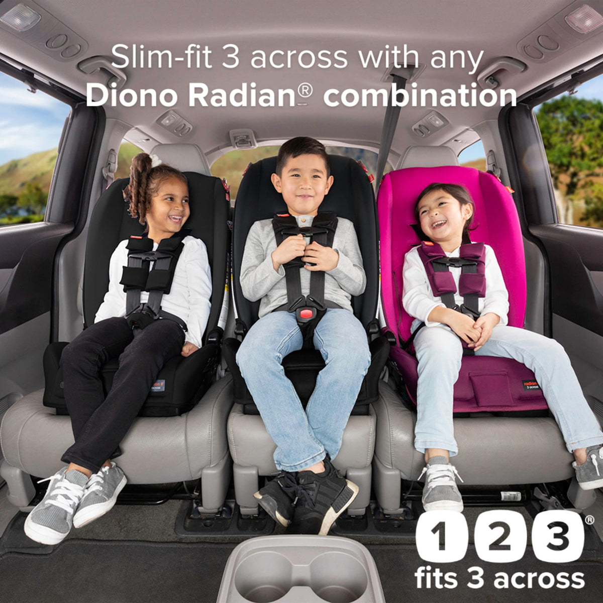 Convertible Car Seat and 2 Pack Booster Seats F4418