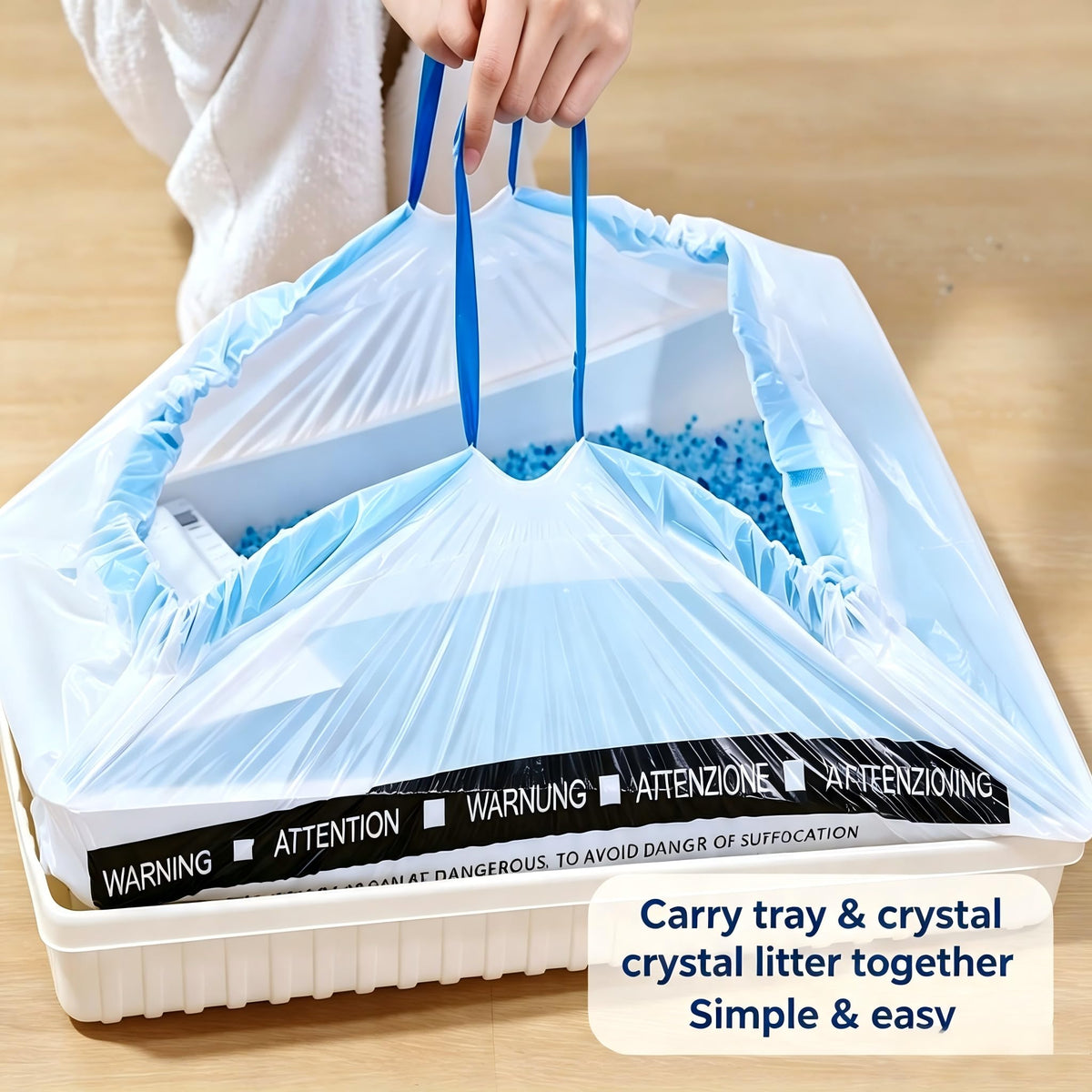 Cat Litter & Disposable Litter Trays 5 Sets O1158