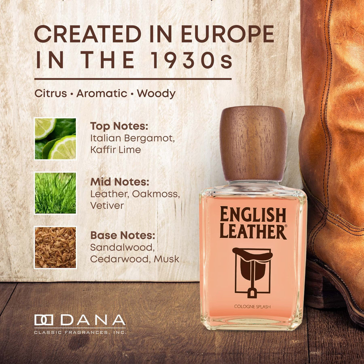 Leather Cologne 8 Oz N178143