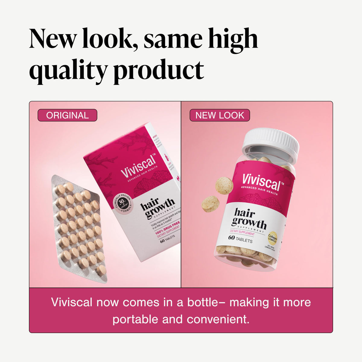 Hair Growth Supplements for Women, 60 Tablets P1100