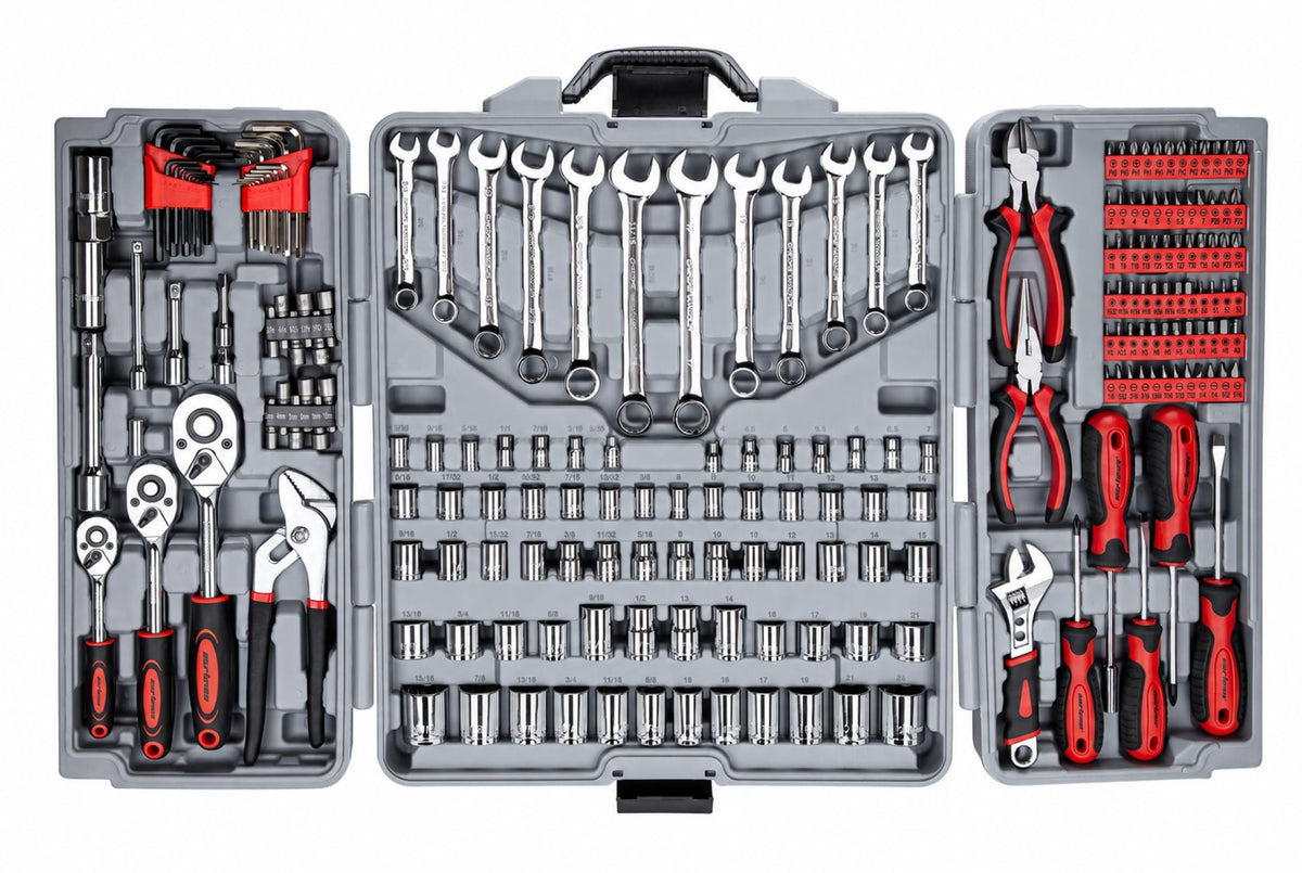 205-Piece Ratchet Wrench Tool Set D292454
