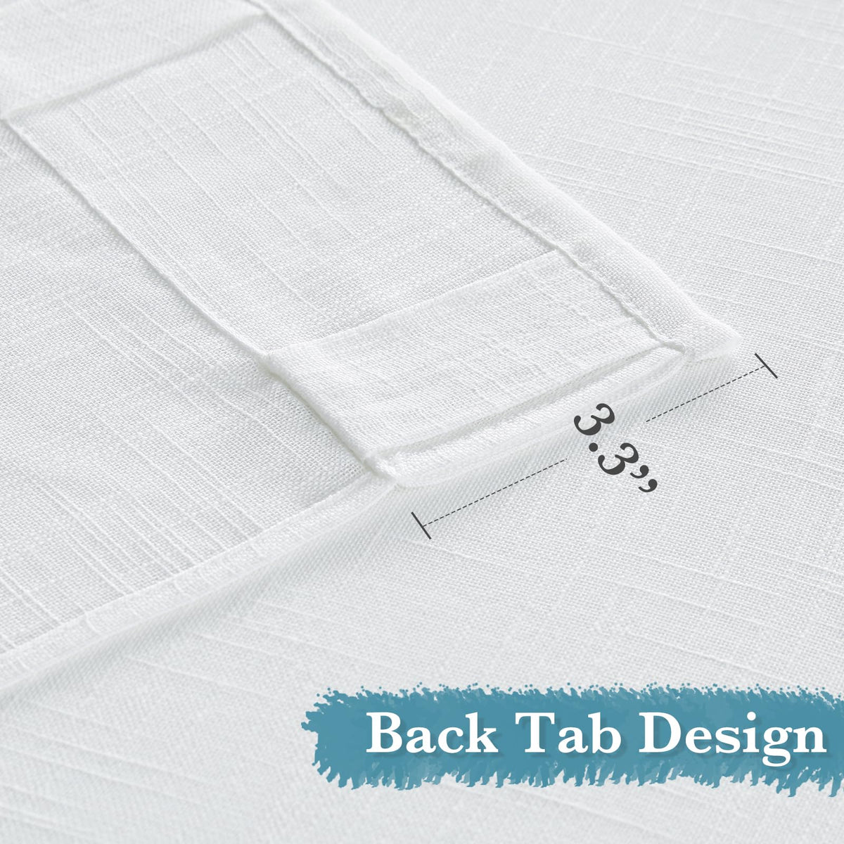 White Sheer Curtains W52 x L95 W412