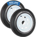 2-Pack Trailer Tire Rim Assembly 4.80-12 Load C 5 Lug N39685