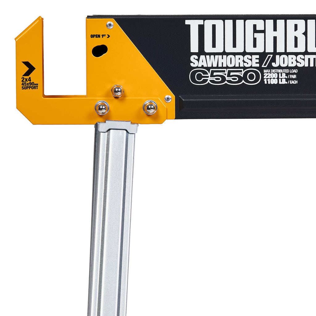 Folding Sawhorse & Jobsite Table 2-Pack G8850