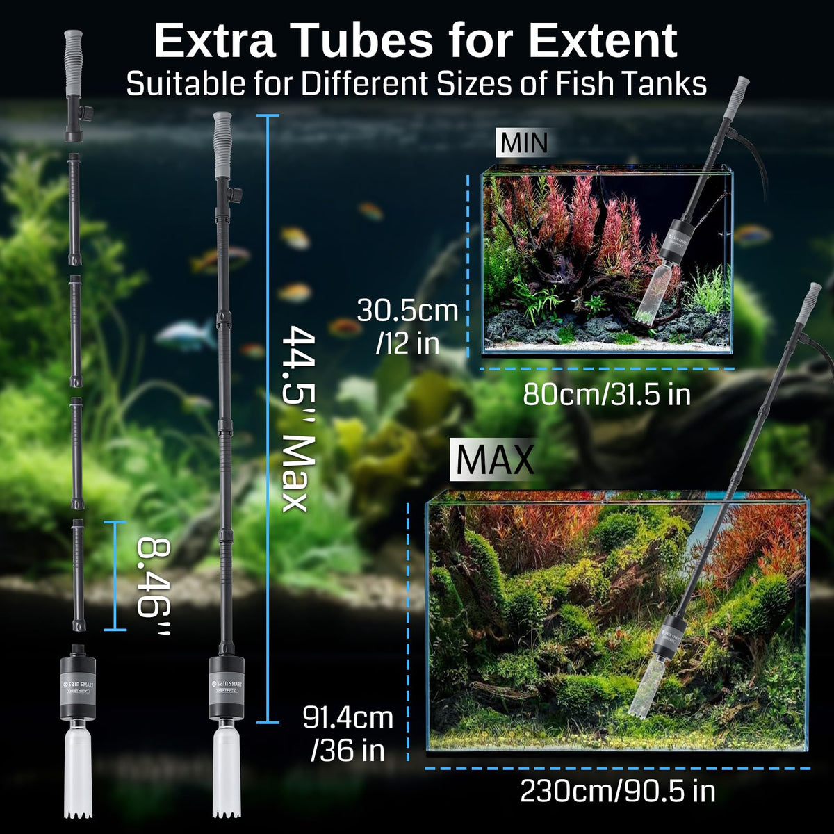 Aquarium Gravel Cleaner E2029