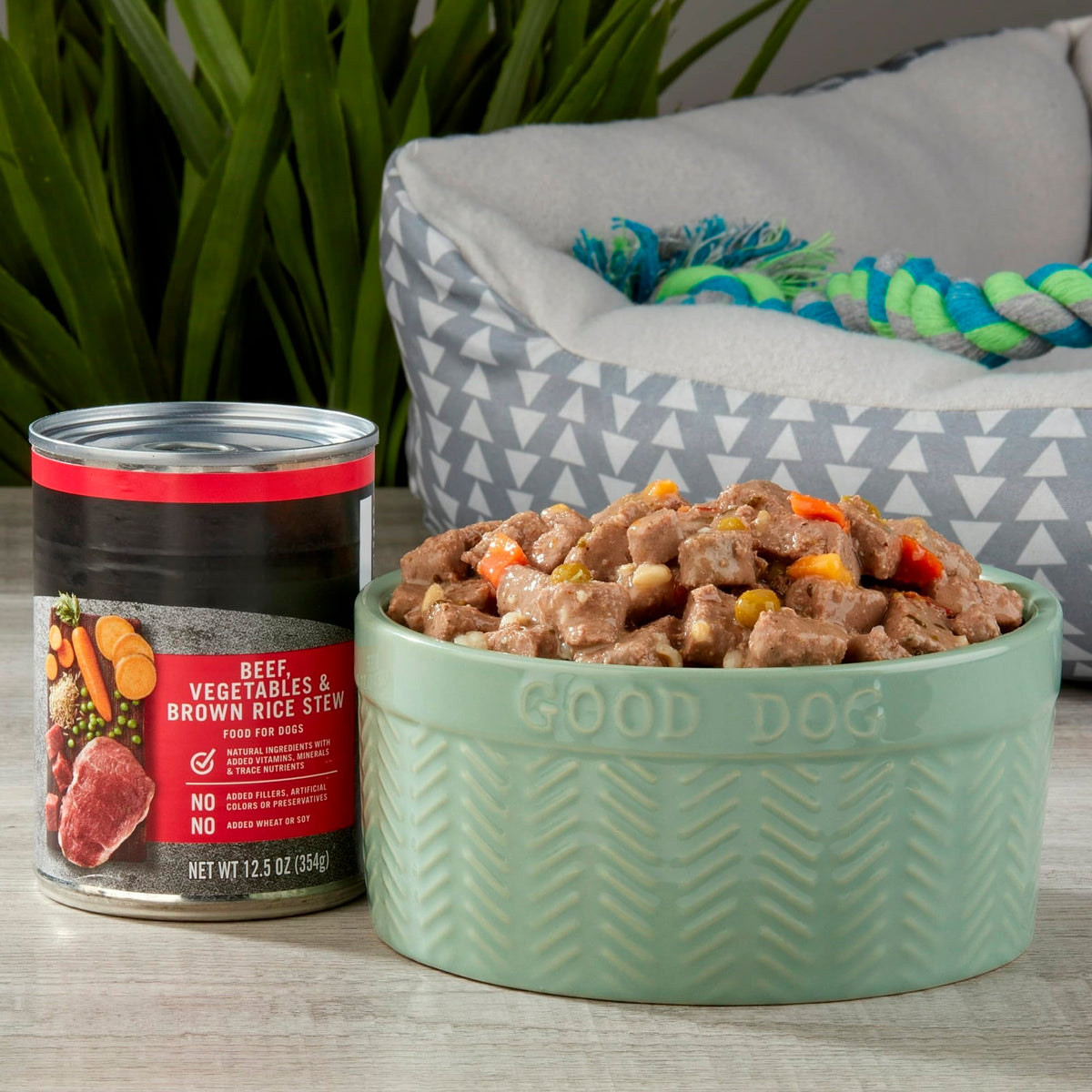 Wet Dog Food 12-Pack 12.5 Oz Canned Dog Food Topper in Gravy I36528