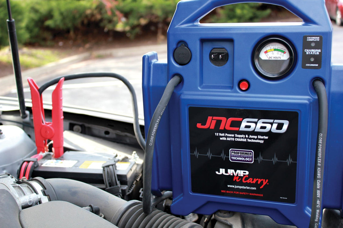 12/24V Jump Starter and 12 Volt Jump Starter Bundle J3855