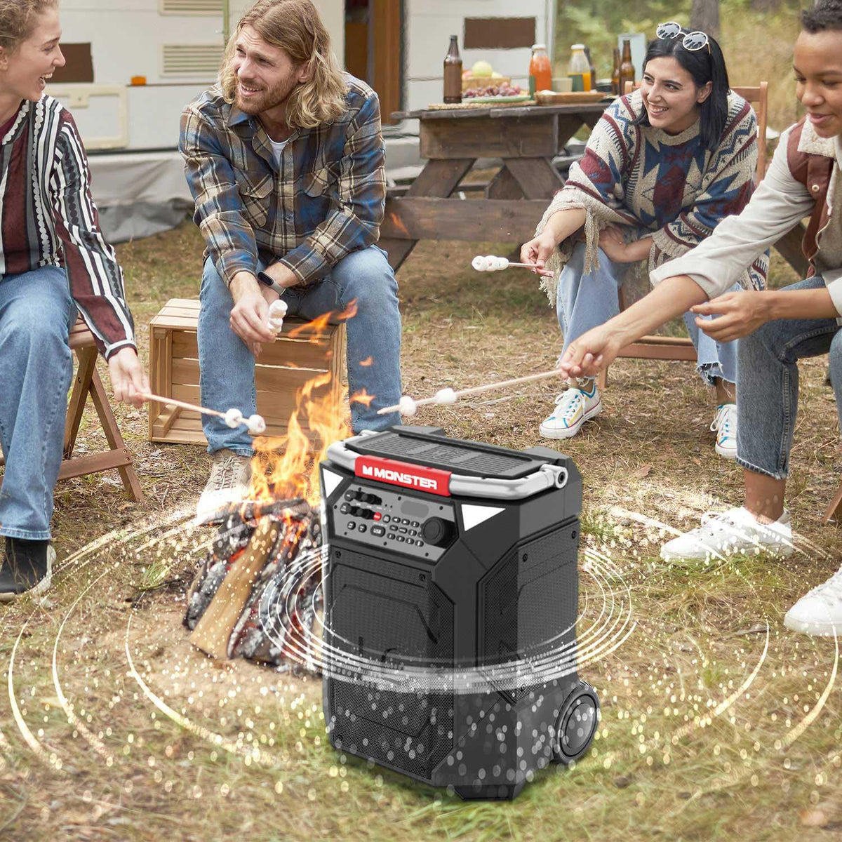 Portable Bluetooth Speaker with Microphone G70390