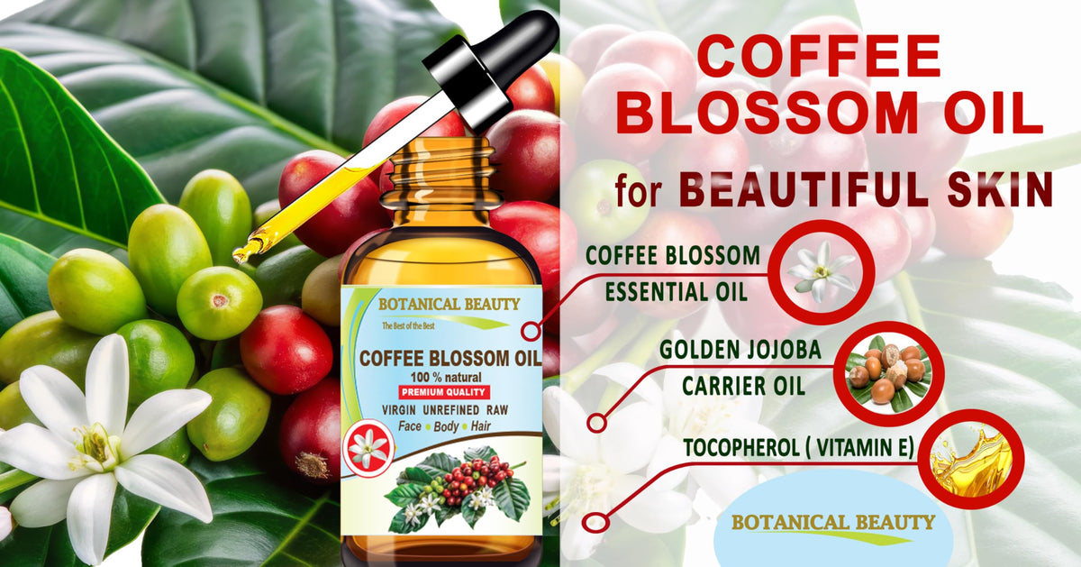100% Natural Coffee Blossom Oil 1 Fl.oz. S15034