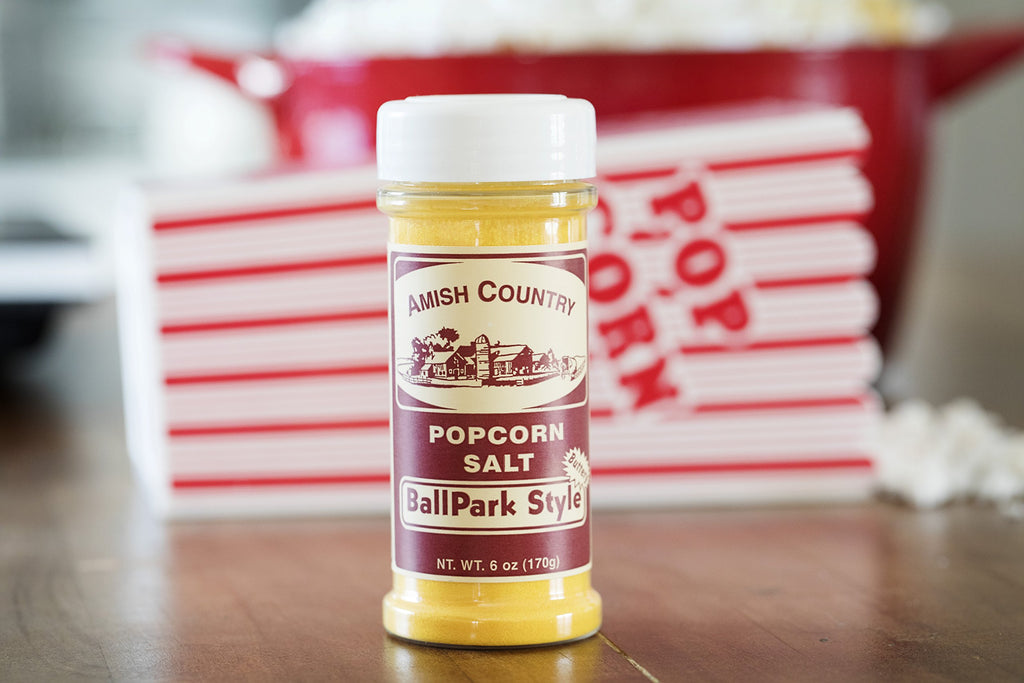6 lb Baby White Popcorn, 30 oz Coconut Oil, 5.5 oz Butter Salt Bundle H8277
