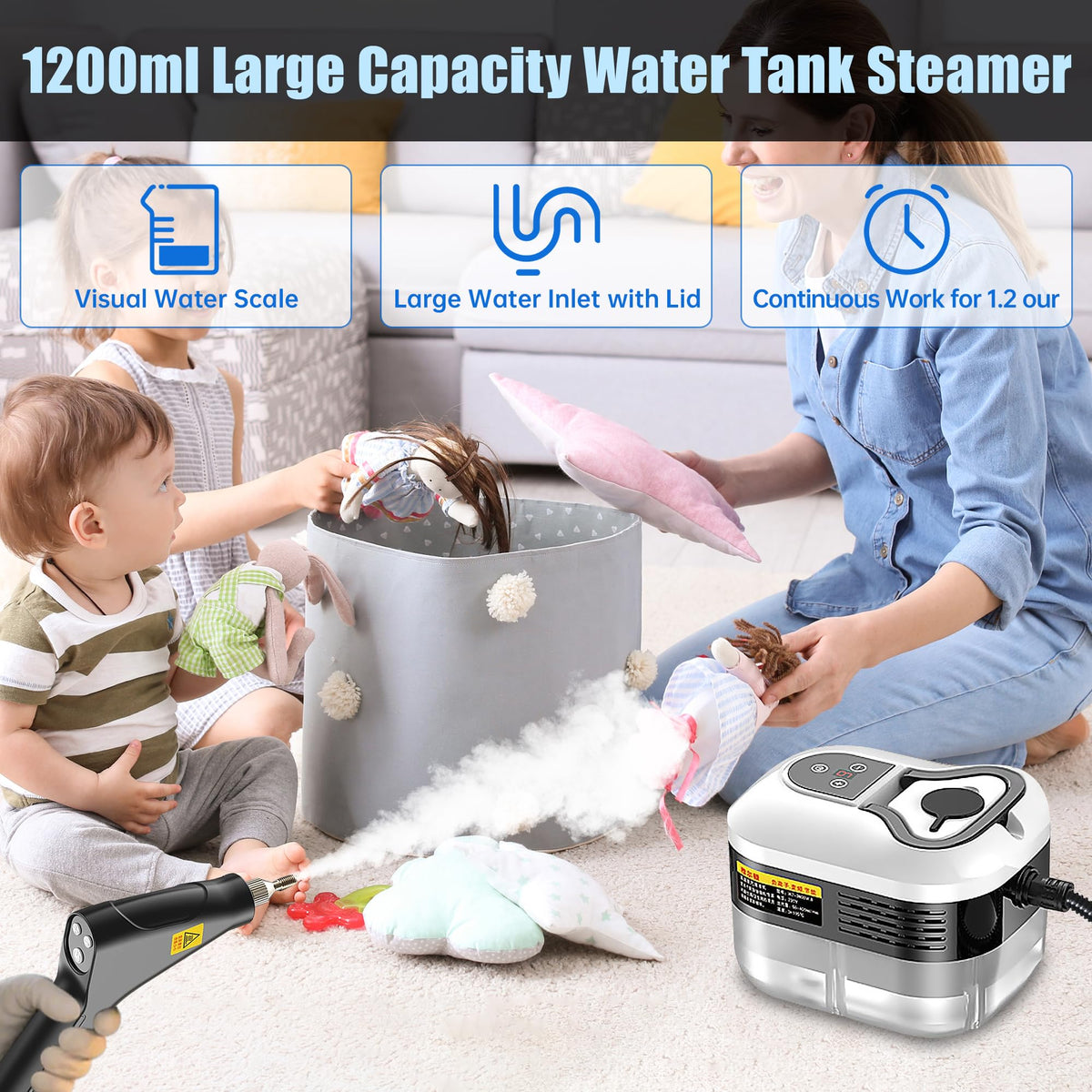 2500W Handheld Steam Cleaner X898