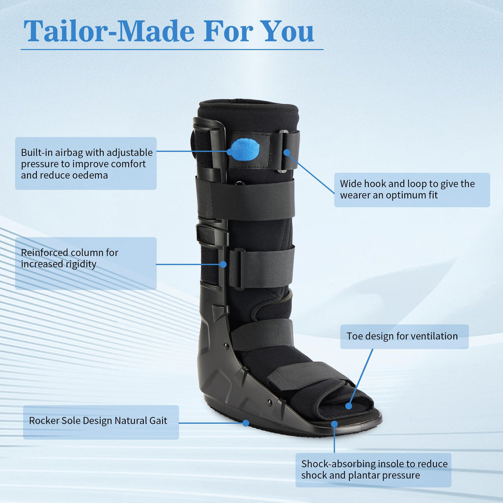 Tall Fracture Walking Boot with Air Bladders B51892