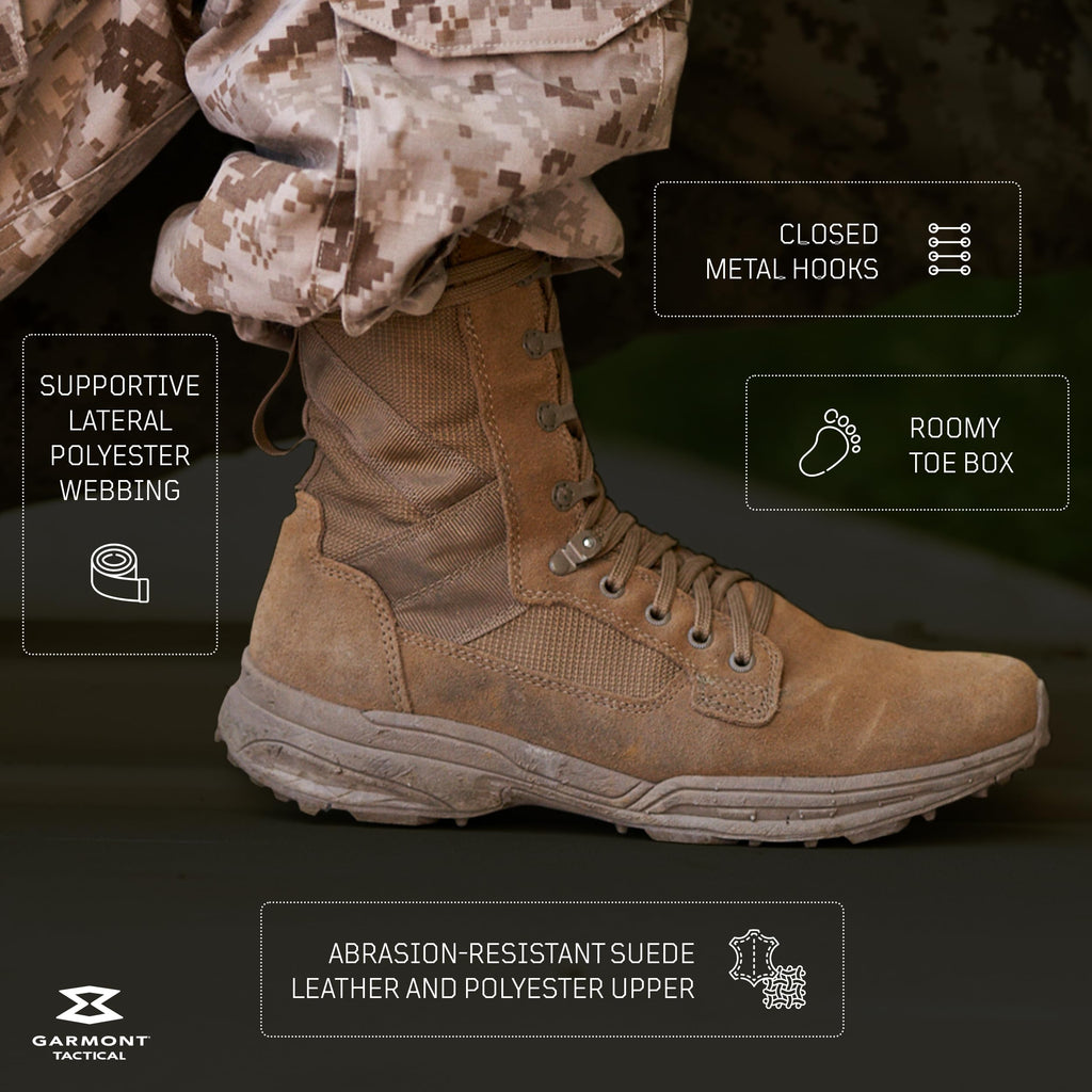 Coyote Suede Leather Tactical Boots B487818