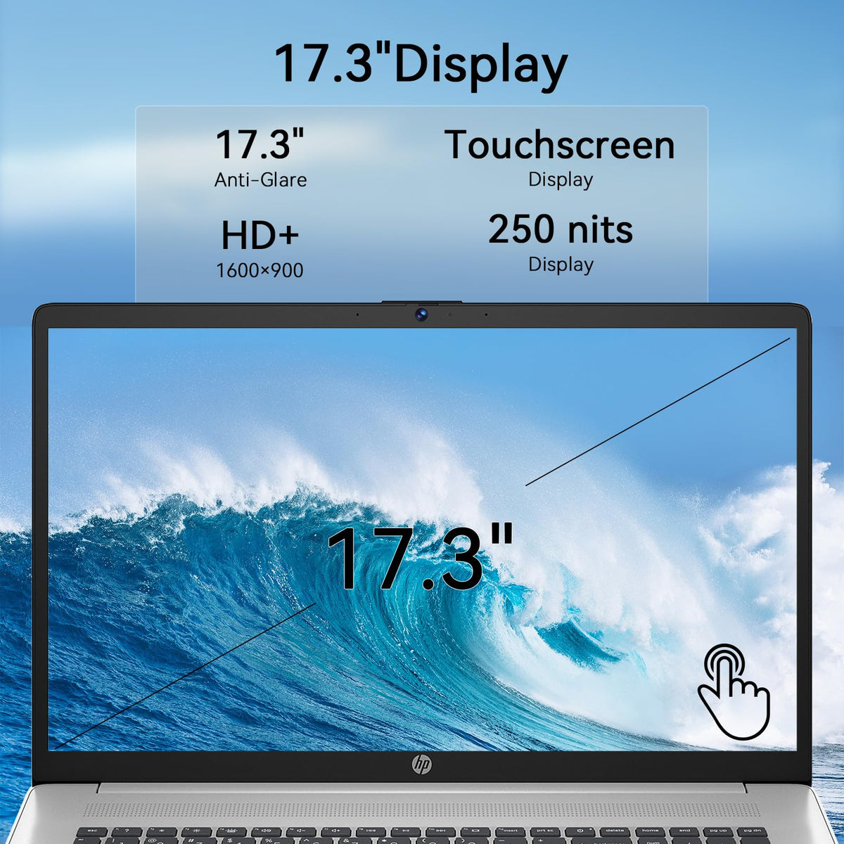 17.3 Inch Touchscreen Laptop J67807