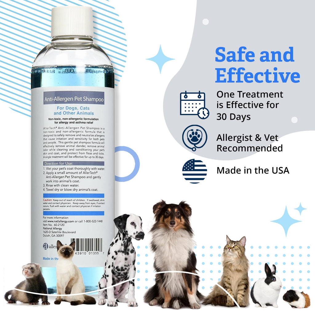 Anti-Allergen Pet Shampoo 16-oz Bottle X900